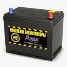 Аккумулятор АЗИЯ 6СТ-75 LR (630А) о/п Ca/Ca (-;+) (B1 бортик) 80D26L