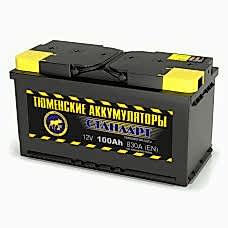 Аккумулятор 6СТ-100 L (830А) п/п СТАНДАРТ Ca/Ca (+;-)