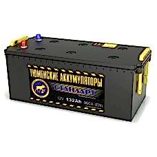 Аккумулятор 6СТ-132 L (960А) п/п СТАНДАРТ Ca/Ca (-;+)