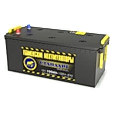 Аккумулятор 6СТ-190 L (1320А) конус п/п СТАНДАРТ Ca/Ca (-;+)