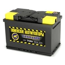 Аккумулятор 6СТ-75 LR (660А) о/п СТАНДАРТ Ca/Ca (-;+) Логан