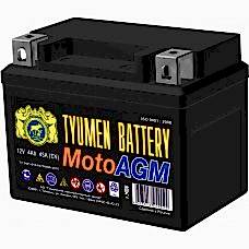 Аккумулятор мото AGM 6МТС-4 4Ah (50A) (12V) о/п (-;+) болт