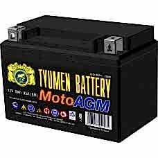 Аккумулятор мото AGM 6МТС-9 9Ah (110A) (12V) п/п (+;-) болт